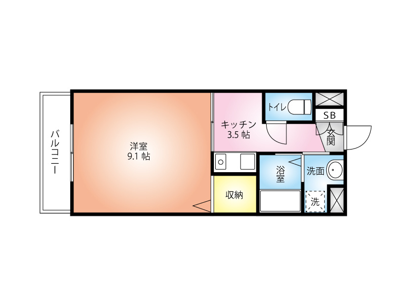 サンプリマベラの間取り
