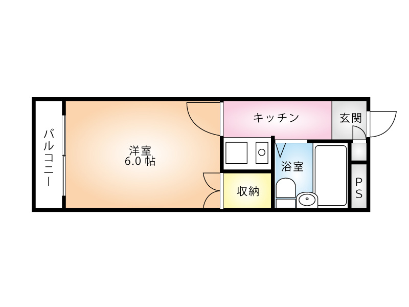 ストロベリーフィールズの間取り