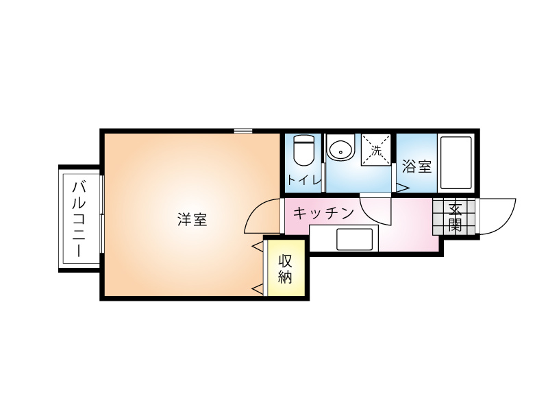 シャルム・メゾンの間取り