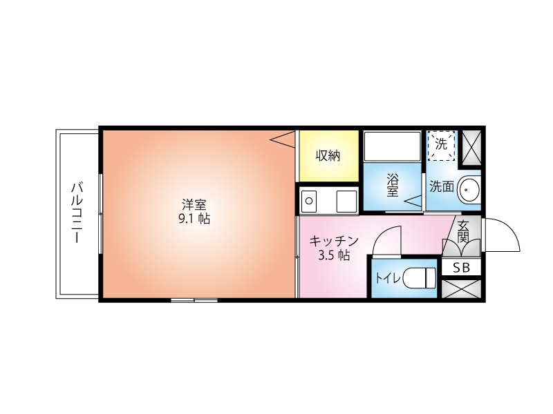 サンプリマベラの間取り
