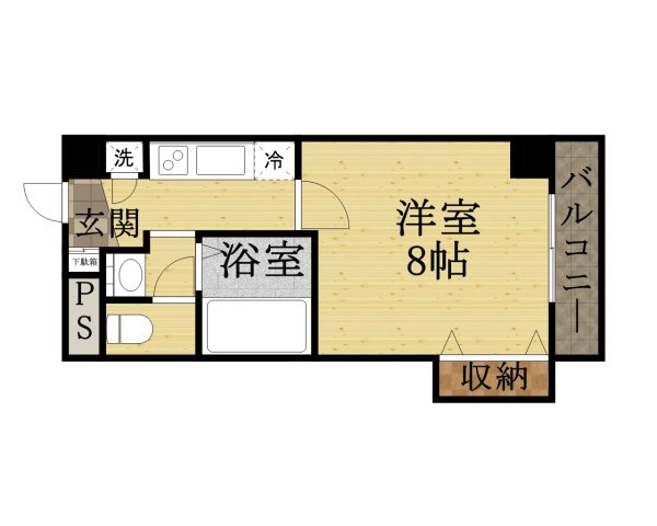 ビガーポリス　１３３　宝塚の間取り