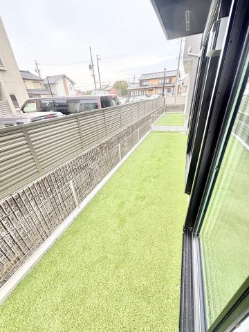 リナージュ蟹江町1丁目24-1期　全2棟　新築住宅の庭
