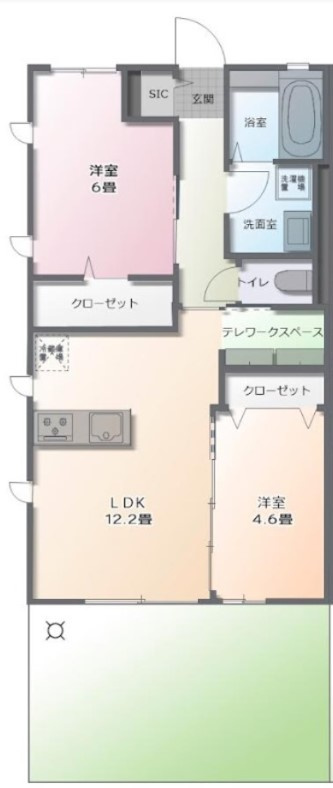 ALLUREの間取り