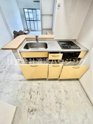 アルシェ垂水のキッチン|キッチン下収納