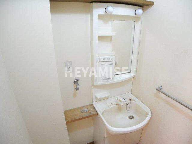 ツルタハイツBの洗面所|※室内画像は別号室のもの