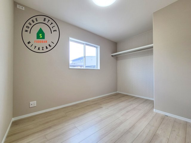 北諸県郡三股町宮村（2号棟）の子供部屋|穏やかな光が差し込む室内には、穏やかな時間が流れます。