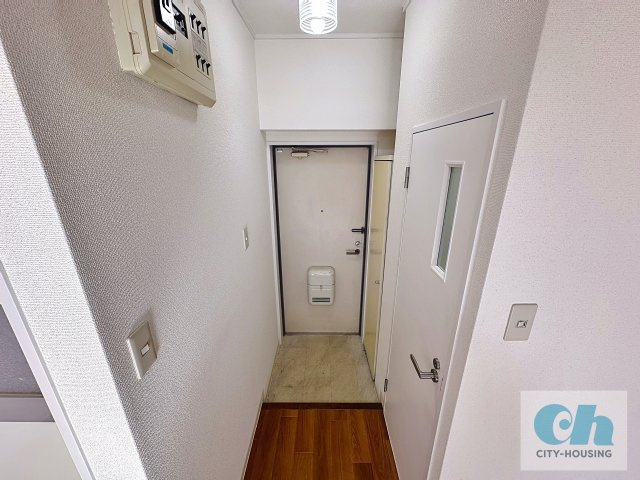ライラックガーデン 201号室の玄関