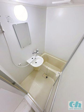 クレアール多摩川 401号室の浴室