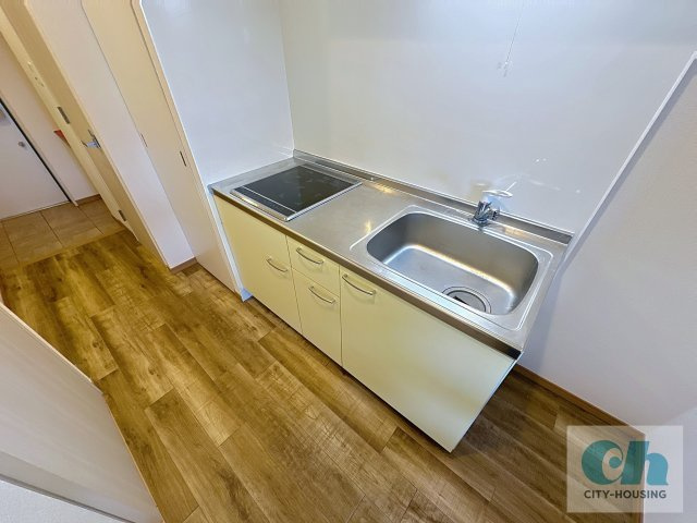 ボーブリアンあさひ 408号室のキッチン
