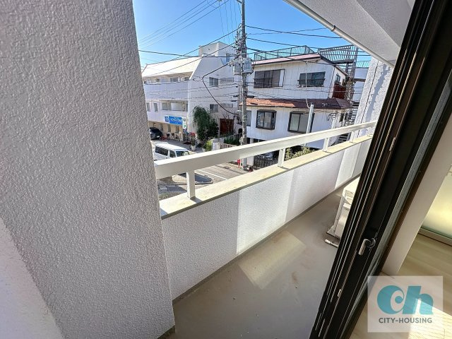 リッツ山王テラス 201号室のバルコニー