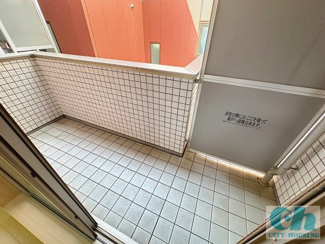 フルール大森 303号室のバルコニー