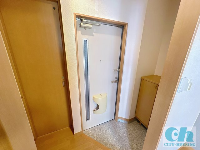 中島ビル 201号室の玄関