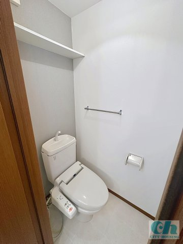 セブンスコート 206号室のトイレ