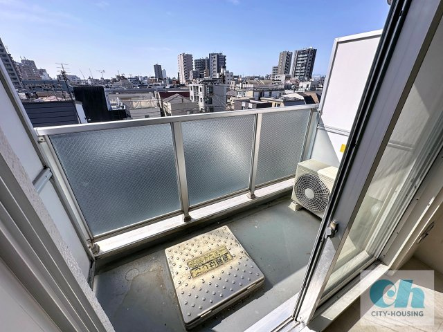 センチュリーハウス戸越 403号室のバルコニー