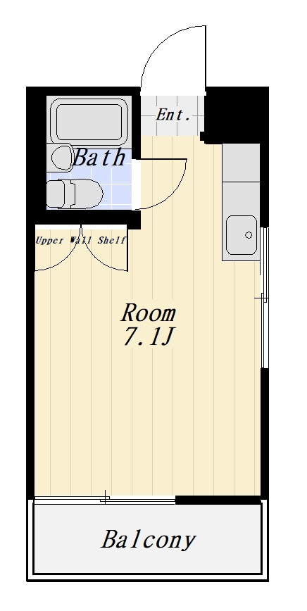 サンパティオサンアイPart3 206号室の間取り