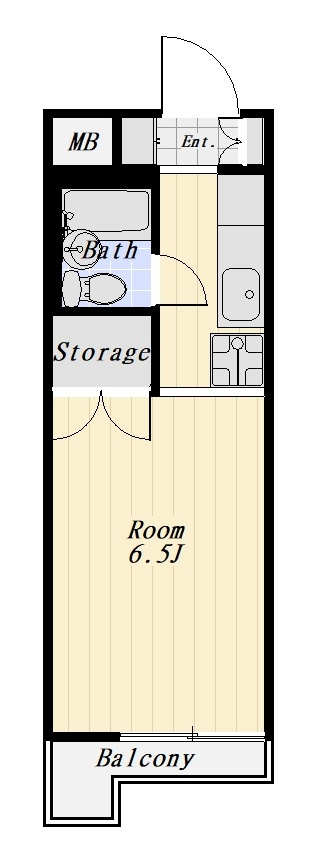 フォレストヒルズ 305号室の間取り