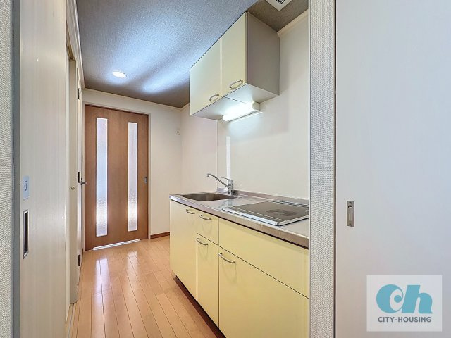 ボーブリアンあさひ 101号室のキッチン