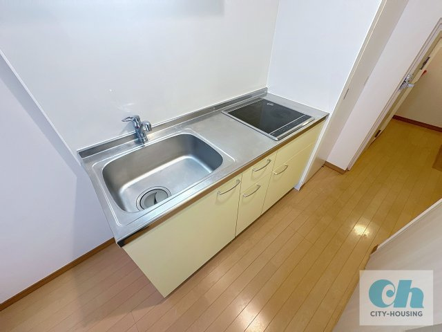 ボーブリアンあさひ 101号室のキッチン