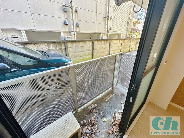 パレス戸越銀座 107号室のバルコニー
