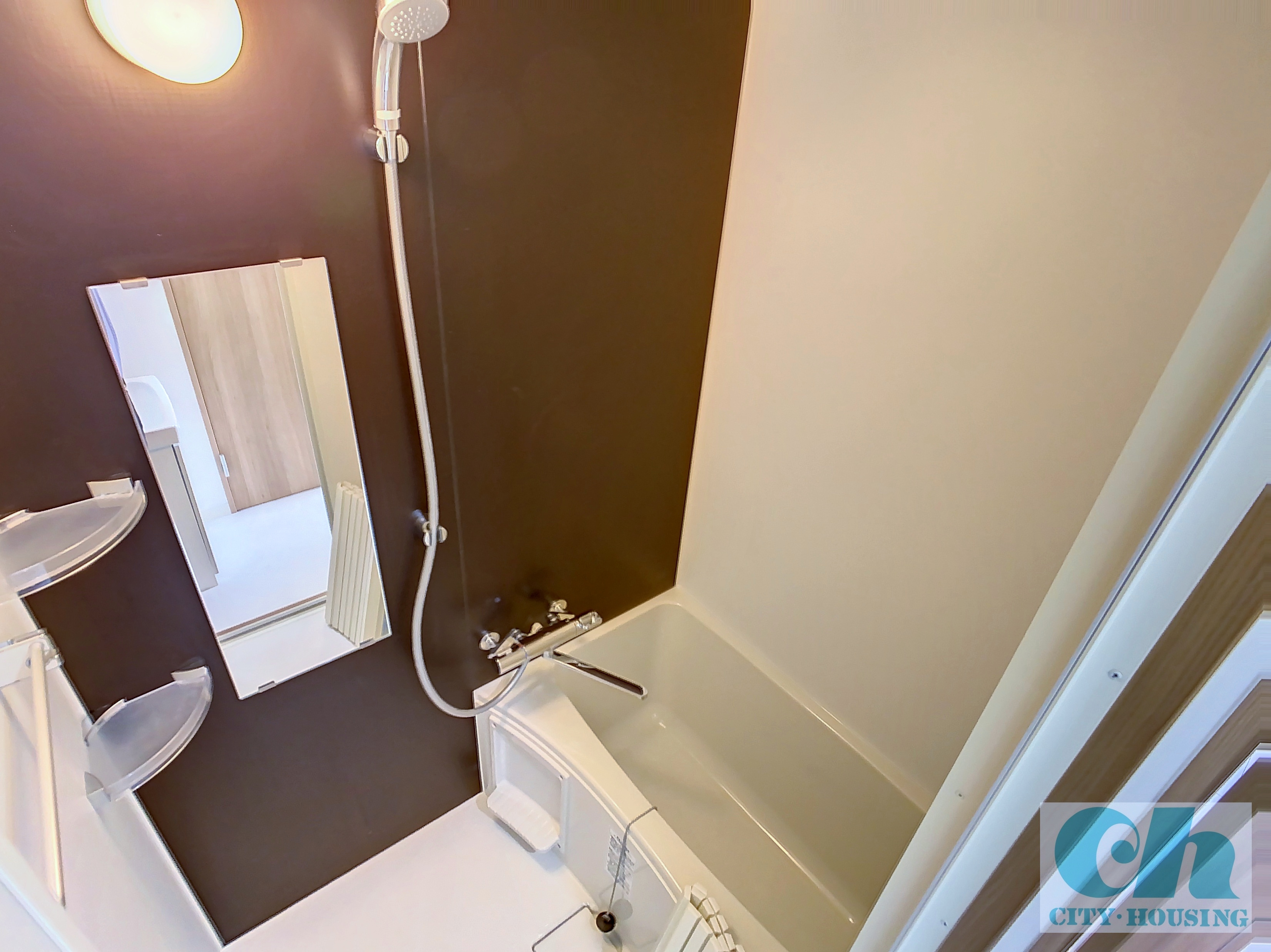 エヴェナール池上 406号室の浴室