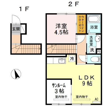 【間取り】 | ボヌール