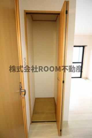 センチュリー21金田　E棟の収納|大きなスペースがあり、収納には困りません