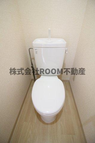 センチュリー21金田　E棟のトイレ|シンプルで使いやすいトイレです