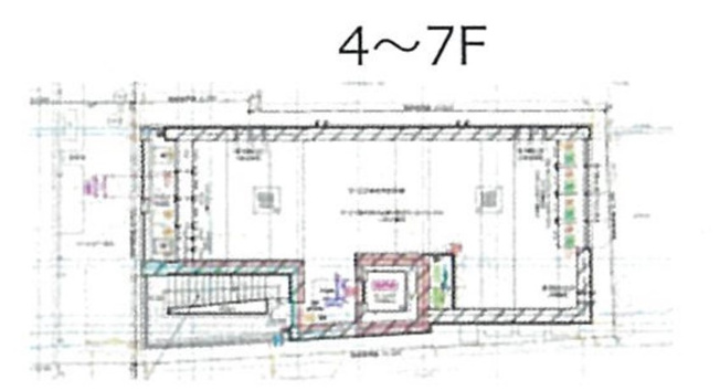 【間取り】 | 外苑前駅徒歩4分 北青山2丁目PJ 2階 25.1坪 新築ビル