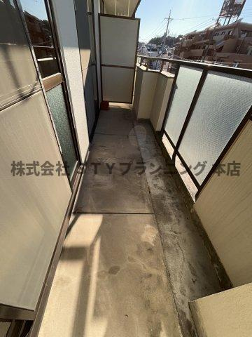 仲介手数料０円！アーバニティ幸のバルコニー