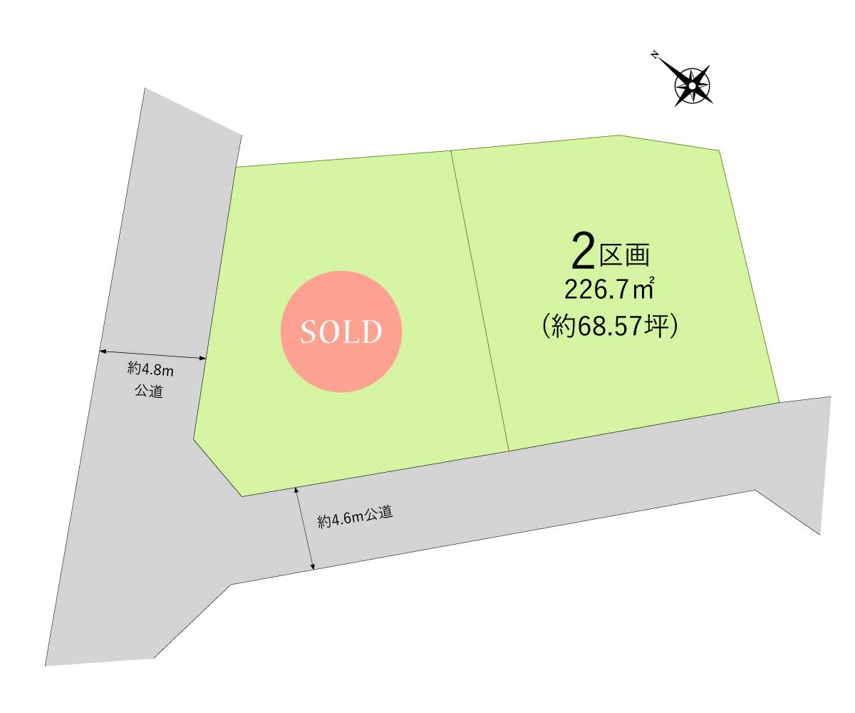 川越市大字古市場の売地