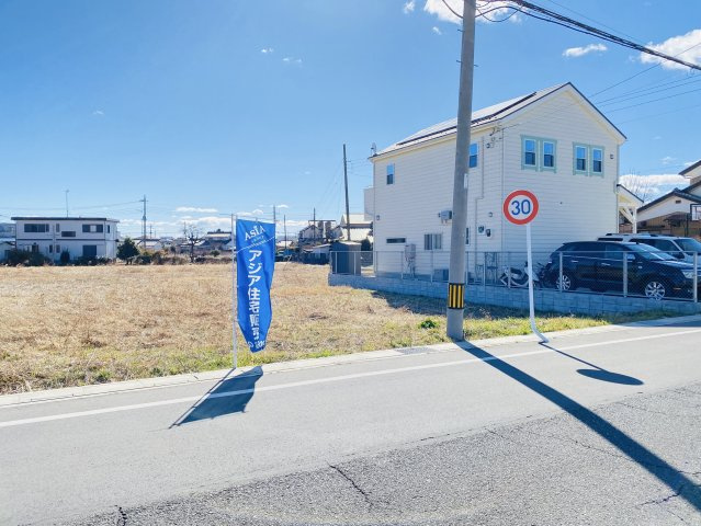 敷地面積１４０坪　売地　川越市増形の外観|敷地面積広々100坪以上！並列駐車可能！建築条件なし！都市ガス