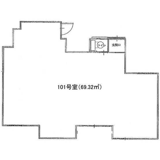 【間取り】 | メゾン北田辺