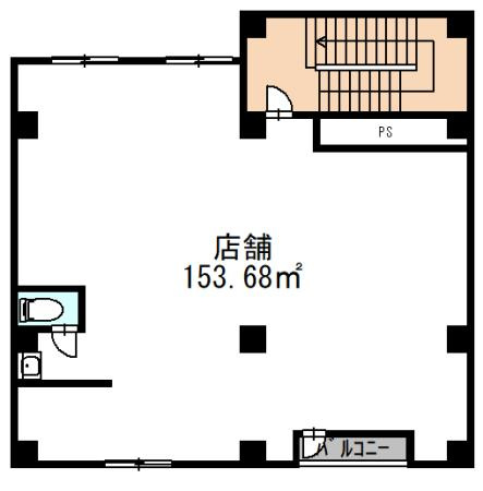 【間取り】 | グリーンフィール大宮　大宮町3丁目ロードサイド店舗2階