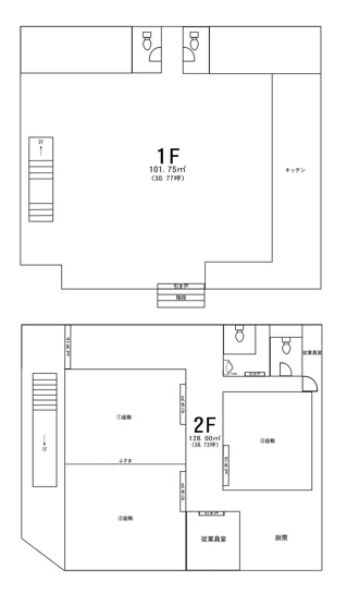 【間取り】 | アルファコートアネックス　大宮町6丁目路面店舗