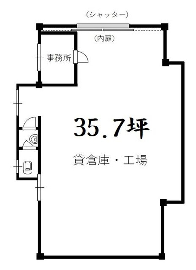 【間取り】 | 野・倉庫Ⅱ