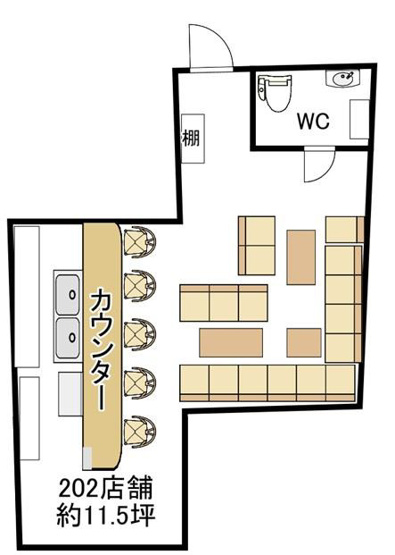 【間取り】 | 新栄プロパティー野々上
