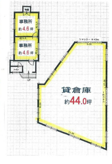【間取り】 | 平町2丁目倉庫