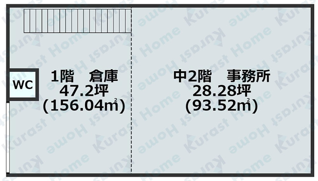 【間取り】 | 若松町東2丁目倉庫