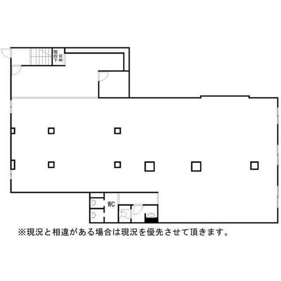 【間取り】 | 津久野駅前路面テナント