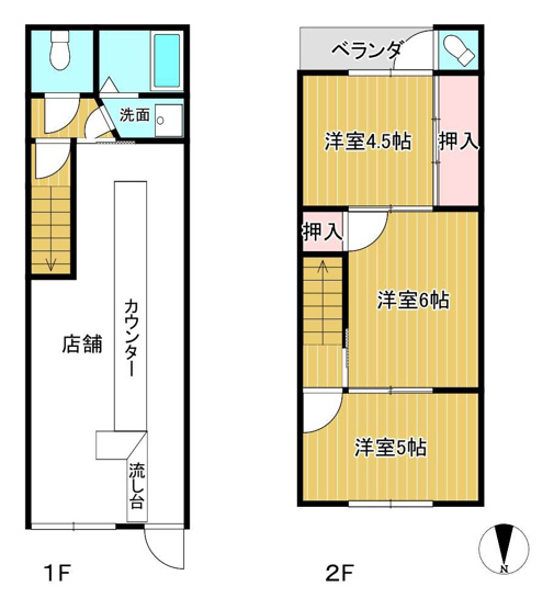 【間取り】 | 東山本新町8丁目路面テナント