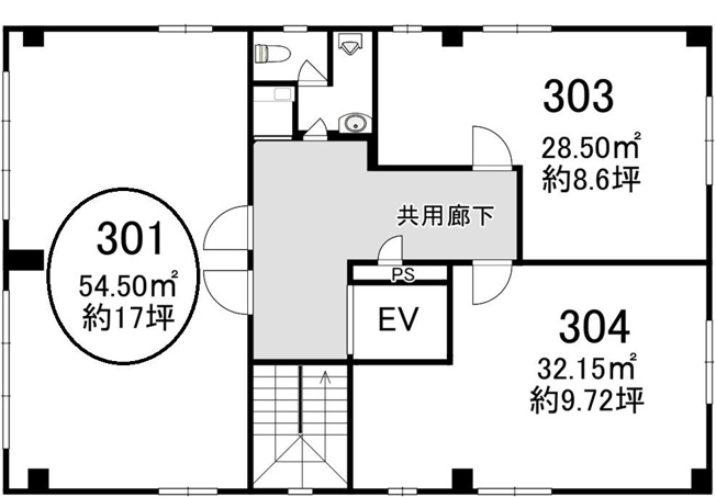 【間取り】 | 新栄プロパティー小山Ⅰ
