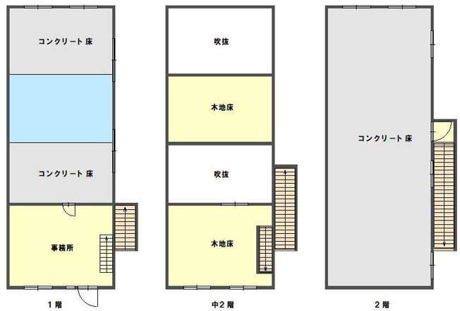 【間取り】 | 堺市北区百舌鳥梅町倉庫