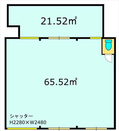 【間取り】 | 東大阪市新町倉庫