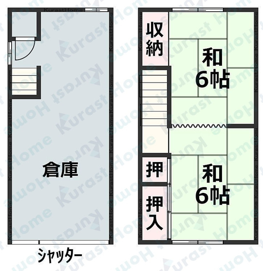 【間取り】 | 松ヶ丘倉庫