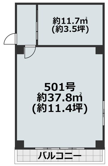 【間取り】 | 第二北野ビル