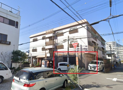 【外観】 | 松ヶ丘マンション1階路面テナント