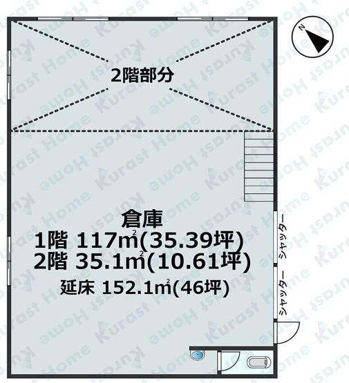 【間取り】 | 寿町貸倉庫