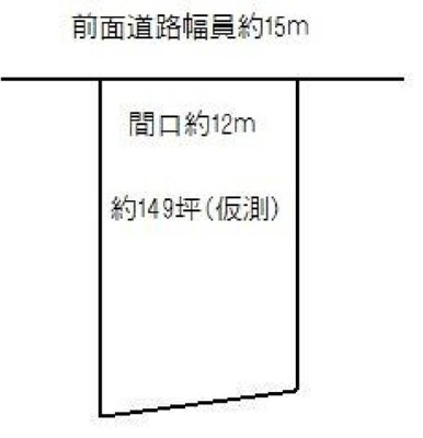 【区画図】 | 羽曳野市樫山貸土地