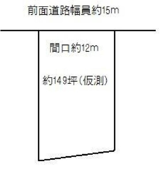 【区画図】 | 羽曳野市樫山貸土地