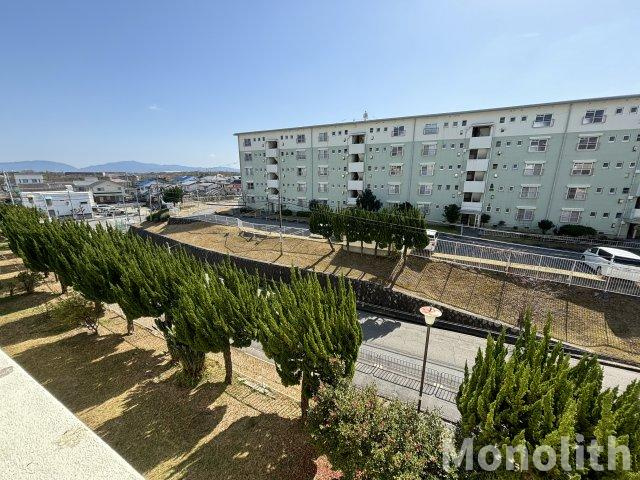 鶴山台28号棟の展望